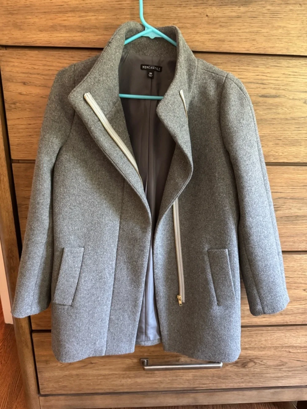 J. Crew Wool City Coat - Picture 2 of 4